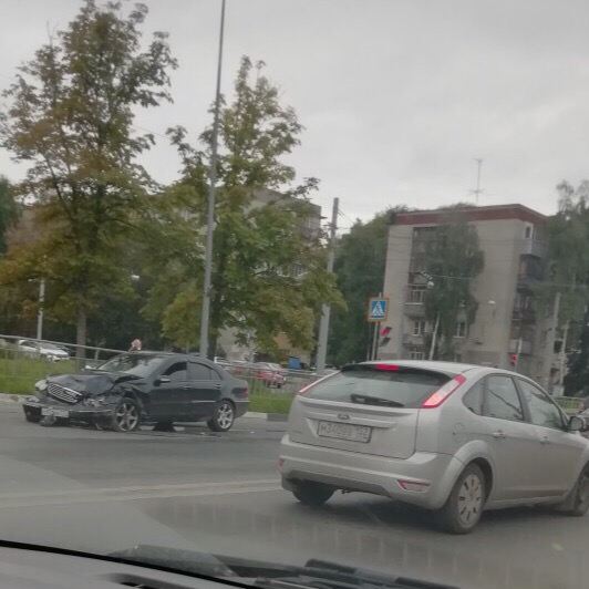 авария на улице Ильинской в Нижнем Новгороде 14 августа