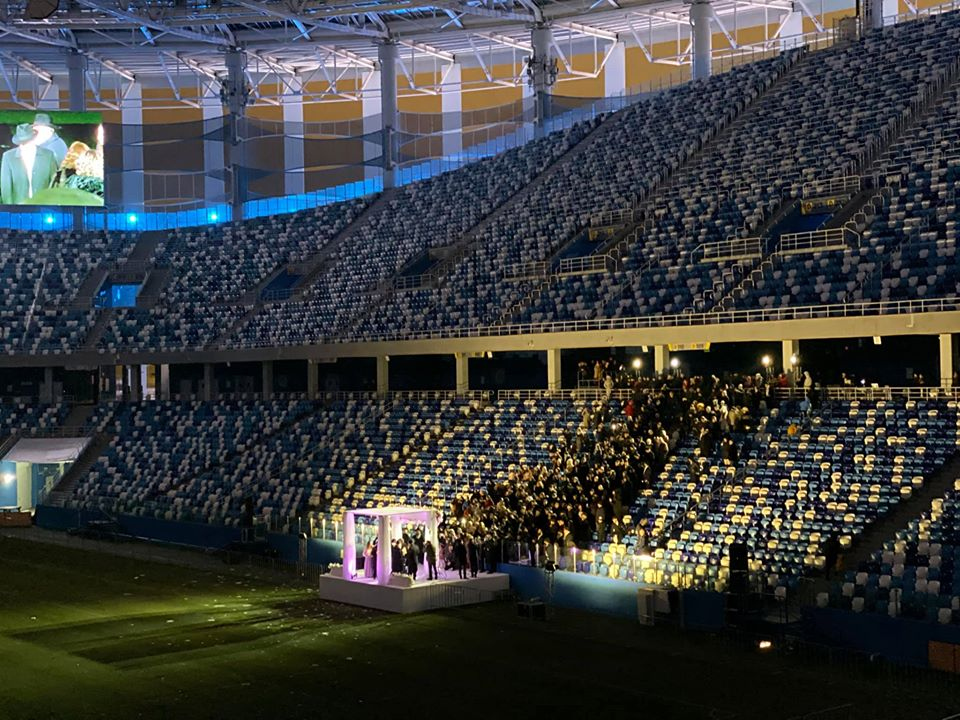 иудейская свадьба на стадионе Нижний Новгород 4 декабря