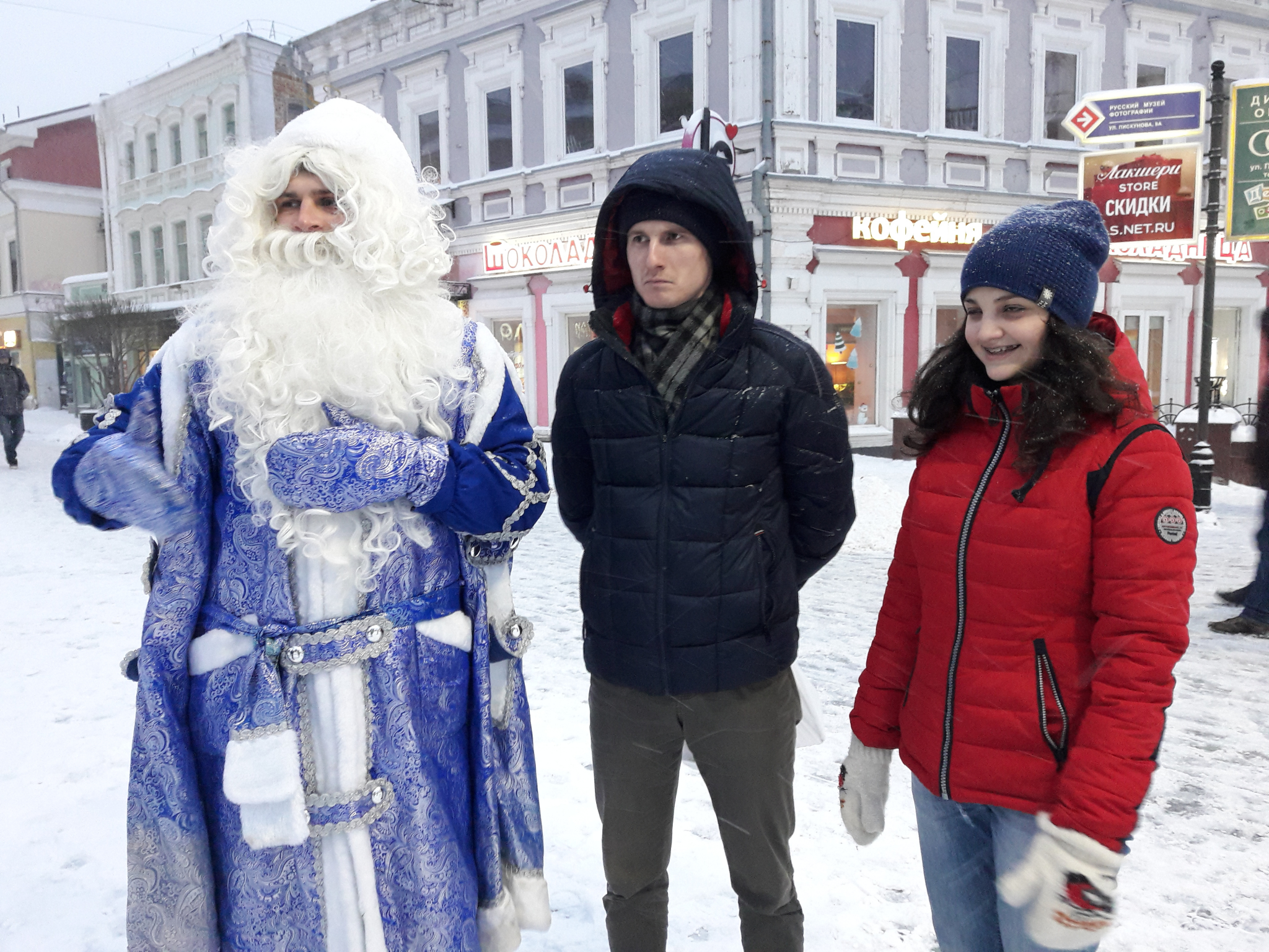 Лица города: предновогодние дни в Нижнем Новгороде