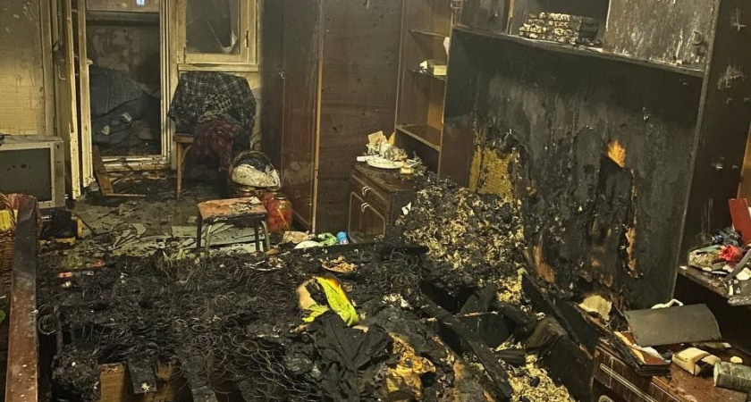 Более 30 человек эвакуировали при пожаре в Сормовском районе 