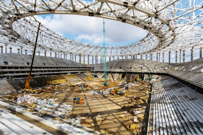 Как будет выглядеть арена стадиона «Нижний Новгород»: фоторепортаж