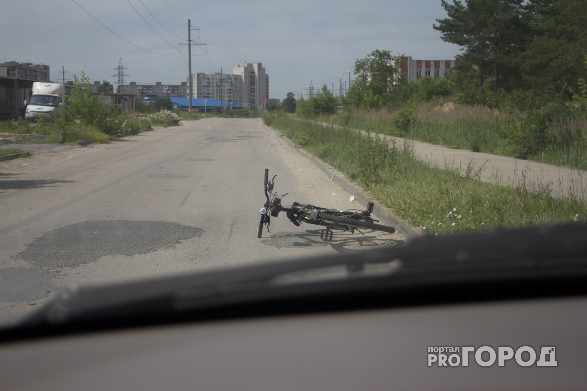 В Нижегородской области погиб велосипедист