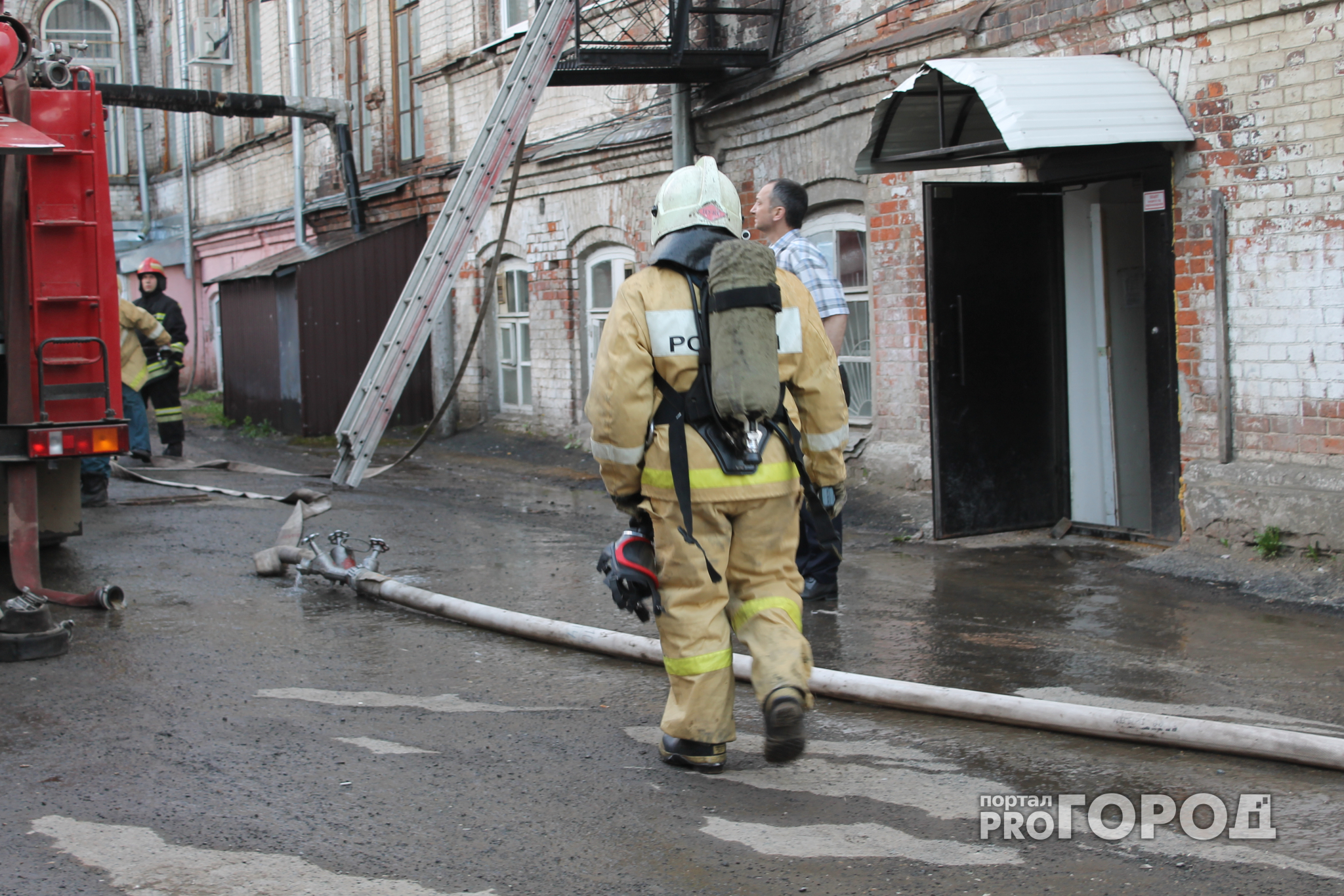 В Нижнем Новгороде эвакуировали жильцов многоэтажки