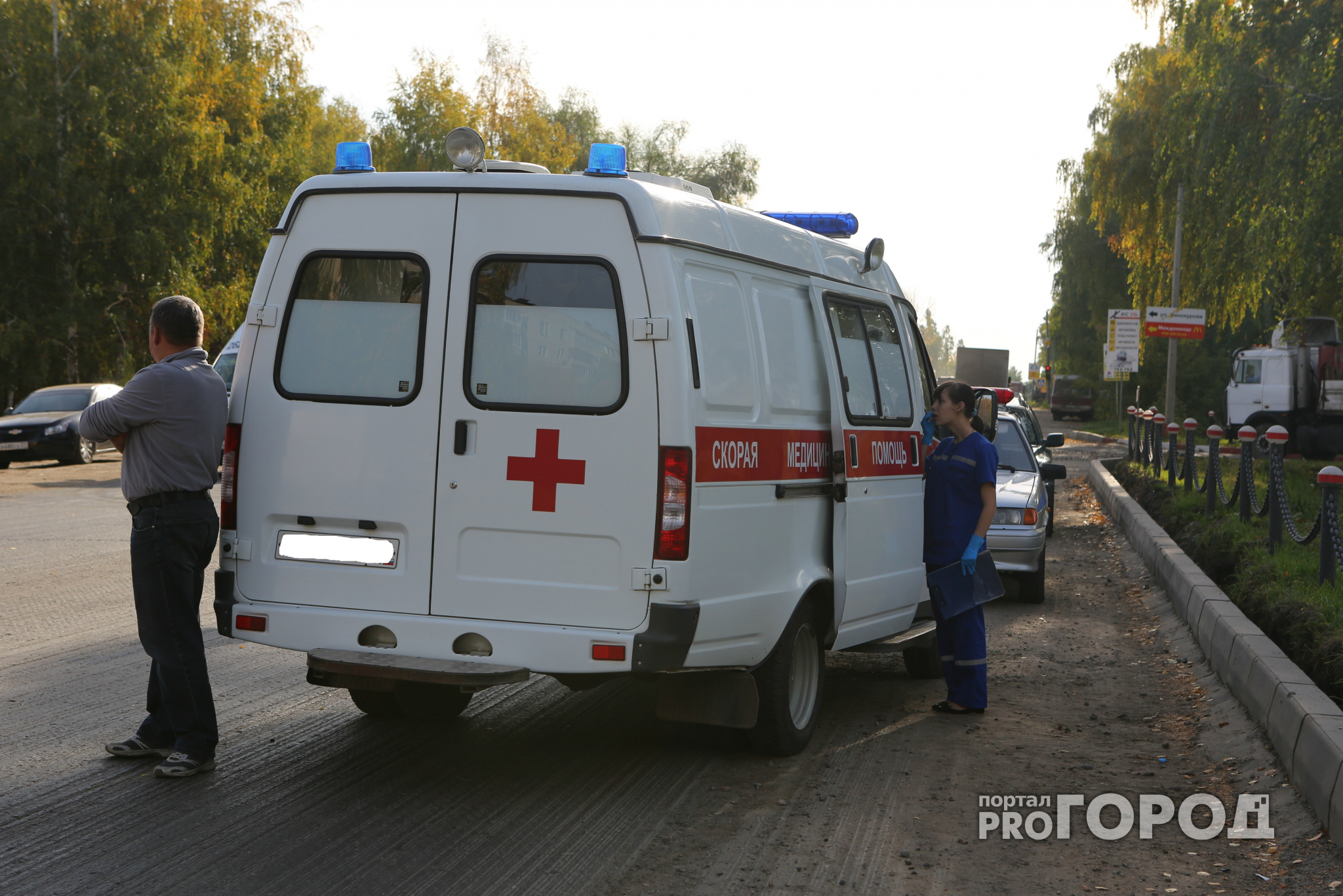 В Нижнем Новгороде водитель автомобиля сбил ребенка