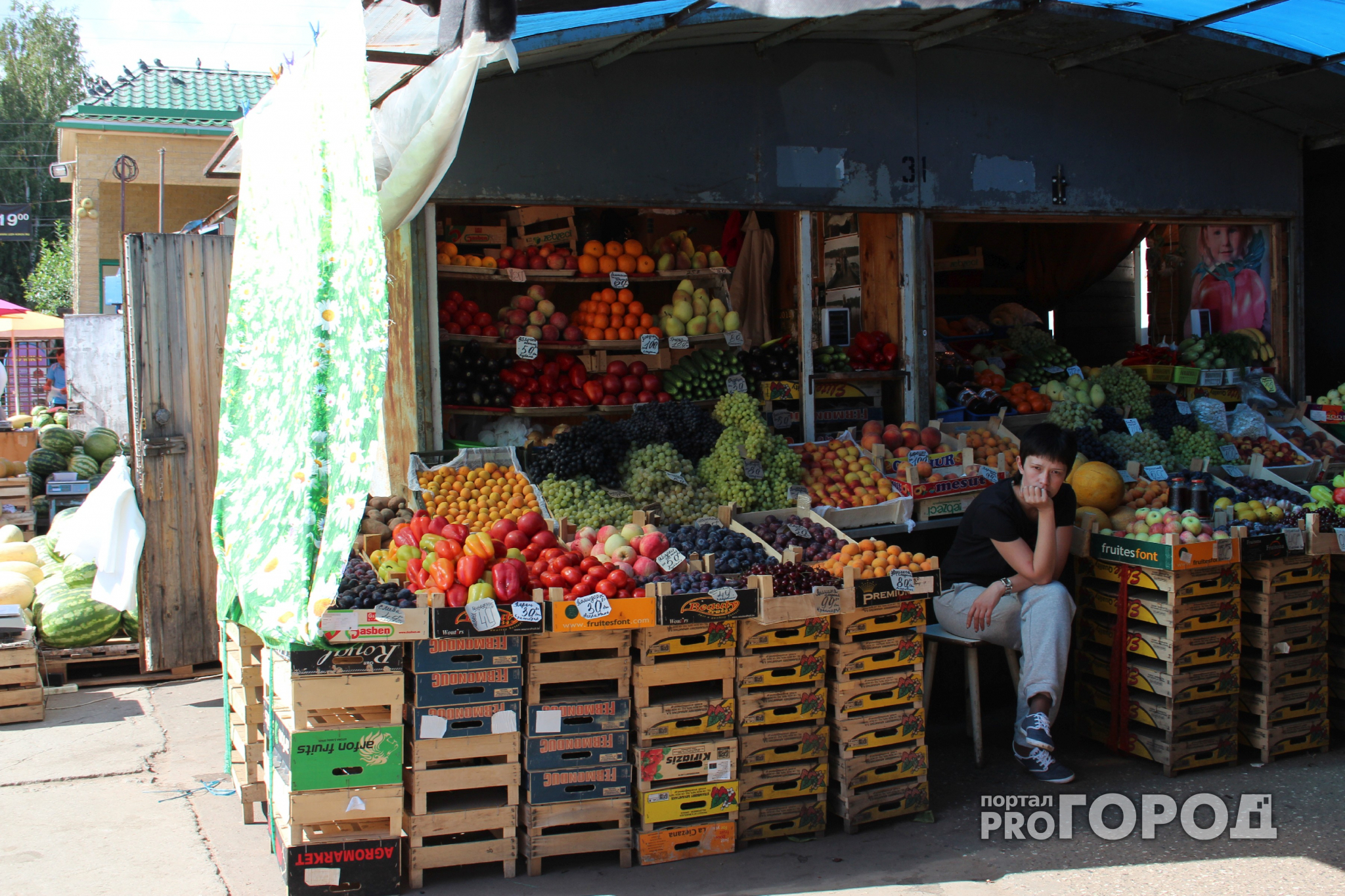 В Нижегородской области существенно снизились цены на овощи и фрукты