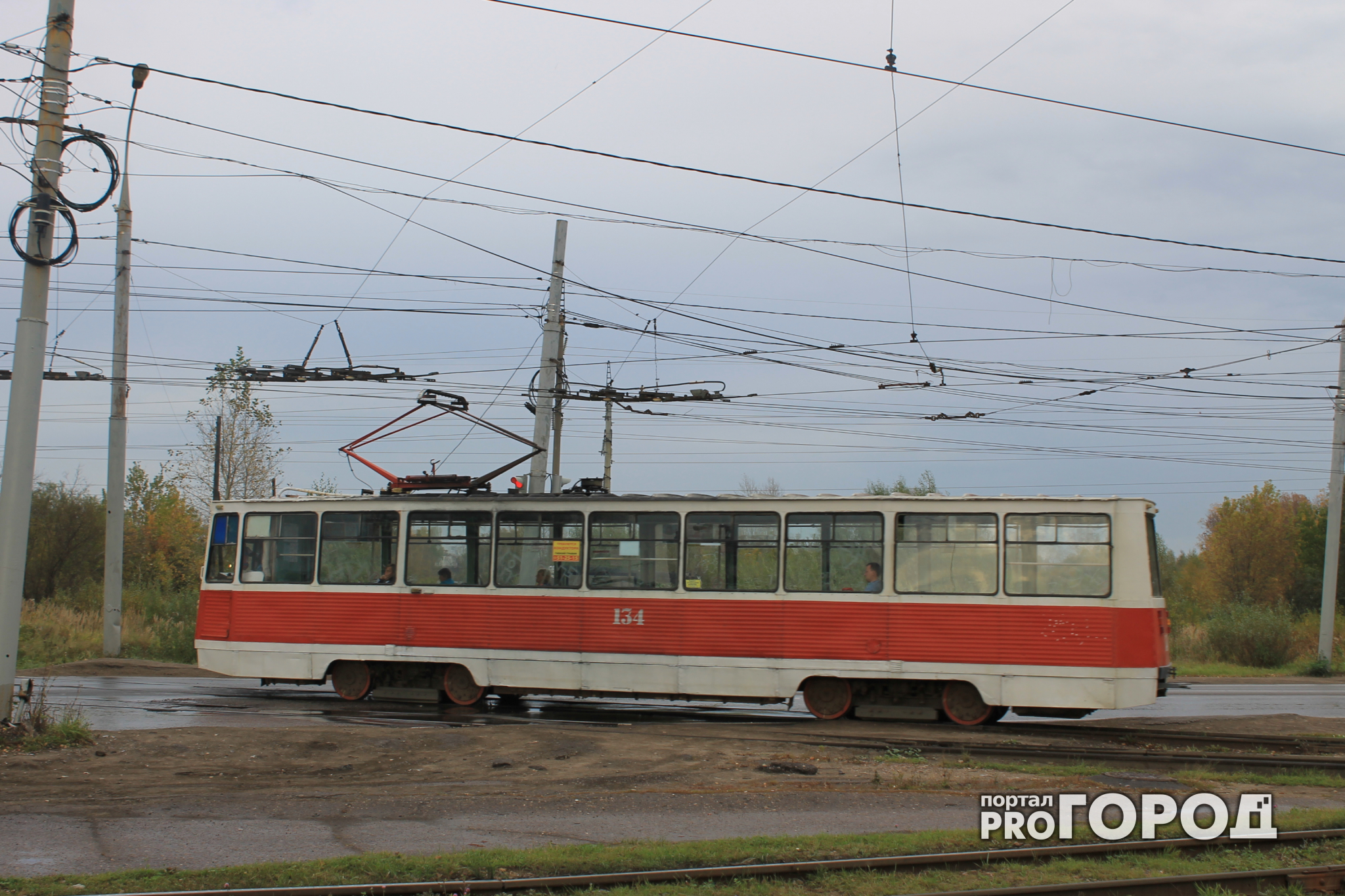 В Нижнем Новгороде временно прекращено движение трамваев