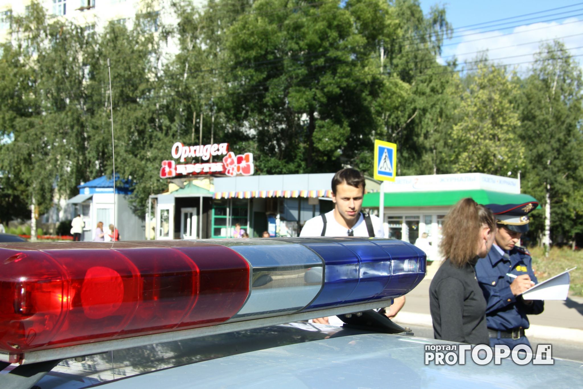 В Нижегородской области машина сбила женщину с двумя детьми