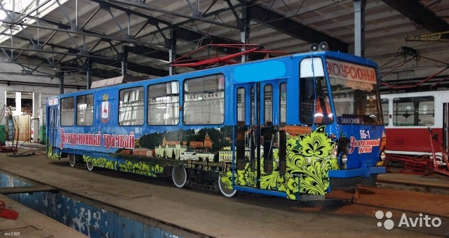 В Нижнем Новгороде продается экскурсионный трамвай-кафе