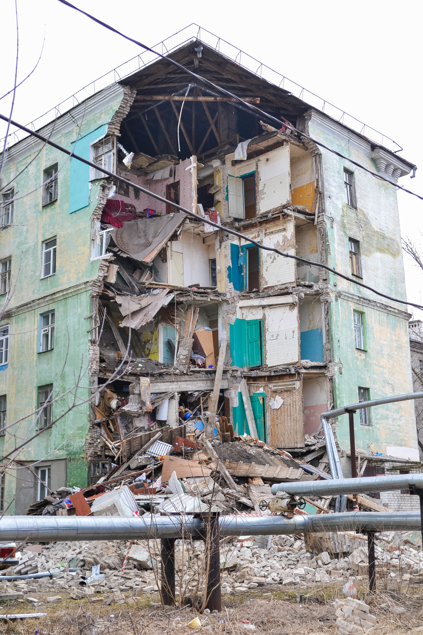 Обрушившийся шесть лет назад дом на улице героя Самочкина в Нижнем Новгороде снесут