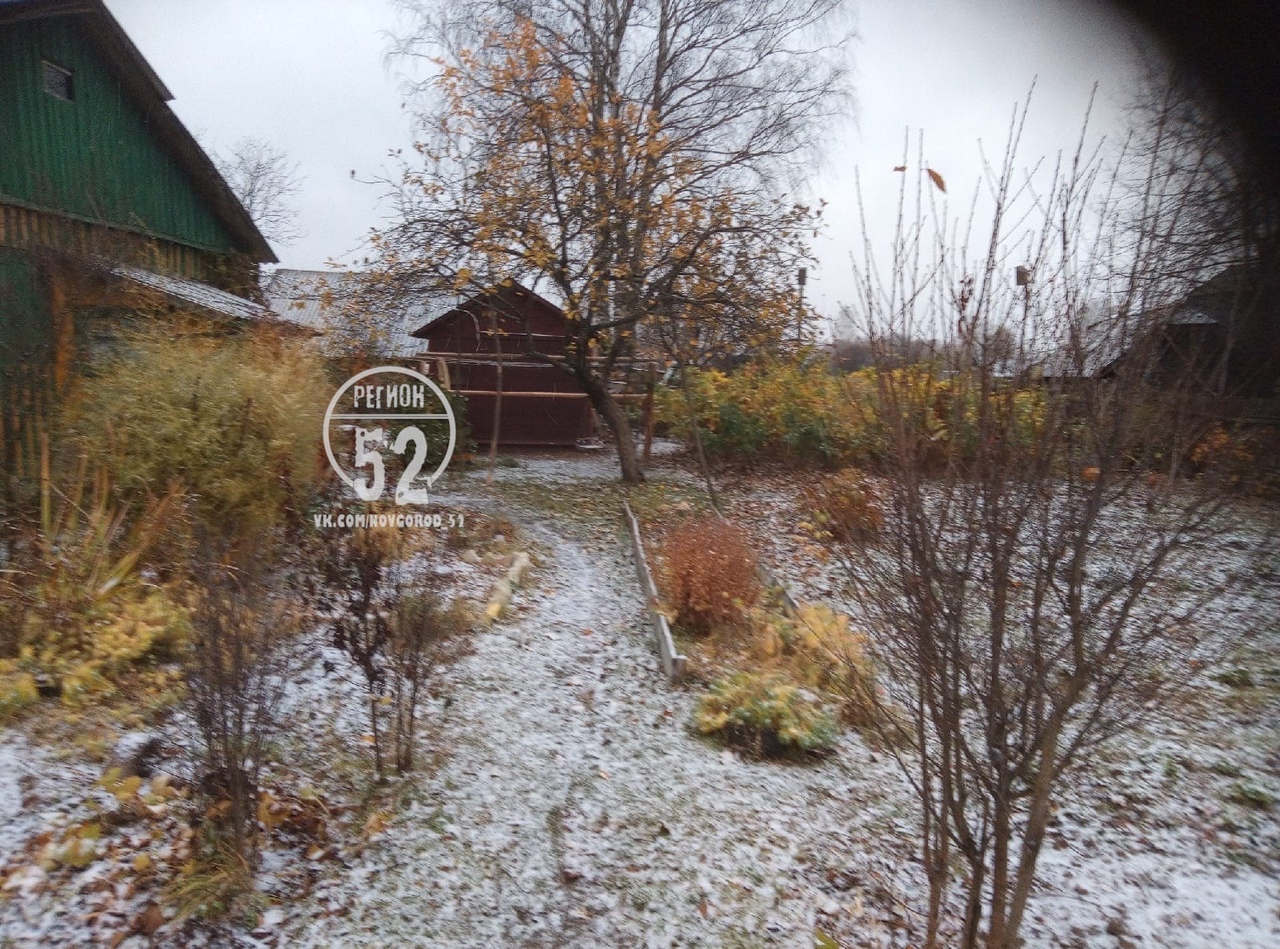 В Нижегородской области выпал первый снег выпал 18 октября