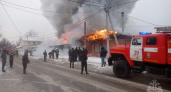 В Нижнем Новгороде загорелся склад на 400 квадратов