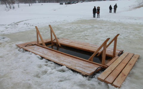 Стали известны места для купания в Крещенскую ночь в Нижнем Новгороде