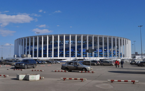 Движение около стадиона "Нижний Новгород" ограничат 27 июля из-за матча