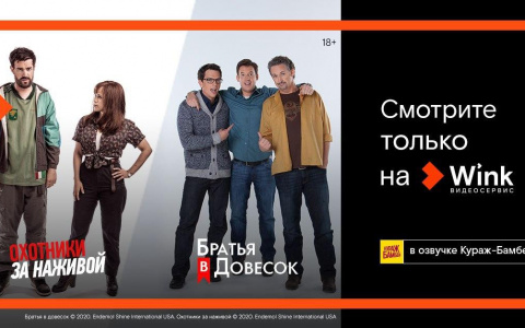 Только в Wink: сериалы «Охотники за наживой» и «Братья в довесок» впервые на русском языке в переводе Кураж-Бамбей