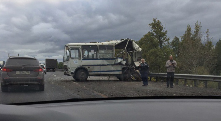 На трассе М7 в Нижегородской области произошла страшная авария