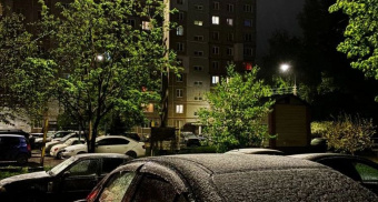 На Нижегородскую область обрушился майский снег