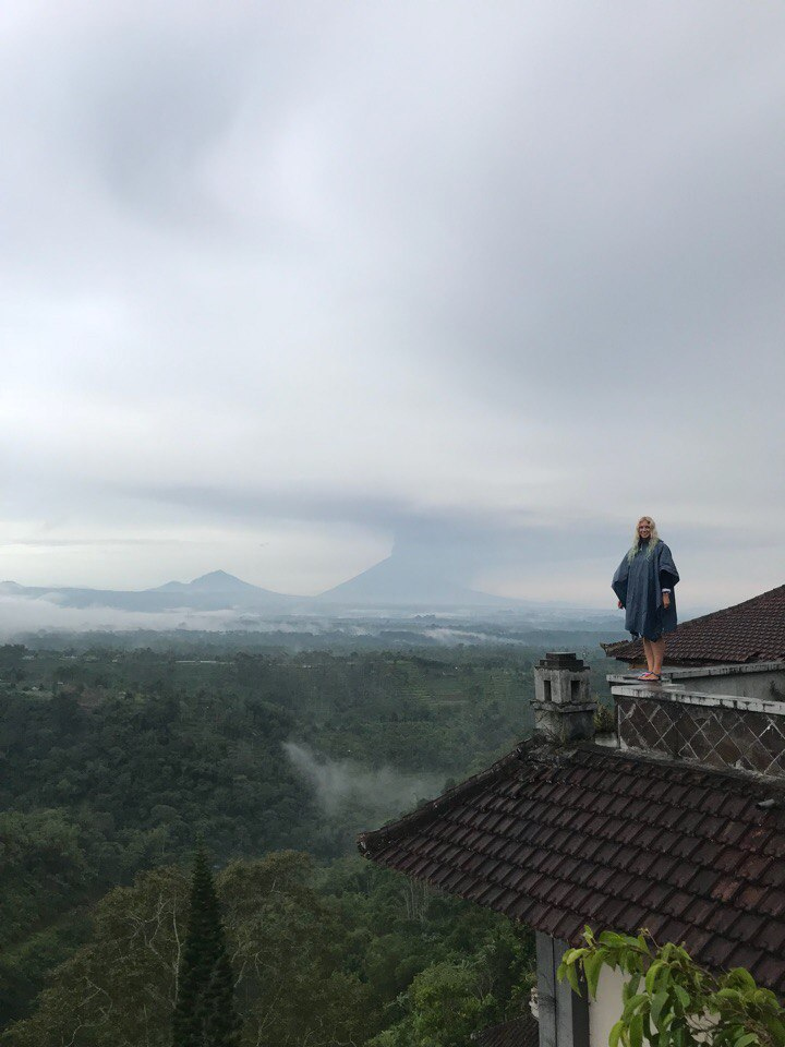 Вулкан Агунг на Бали