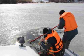 На Светлоярском озере в Нижнем Новгороде мужчина провалился под лед
