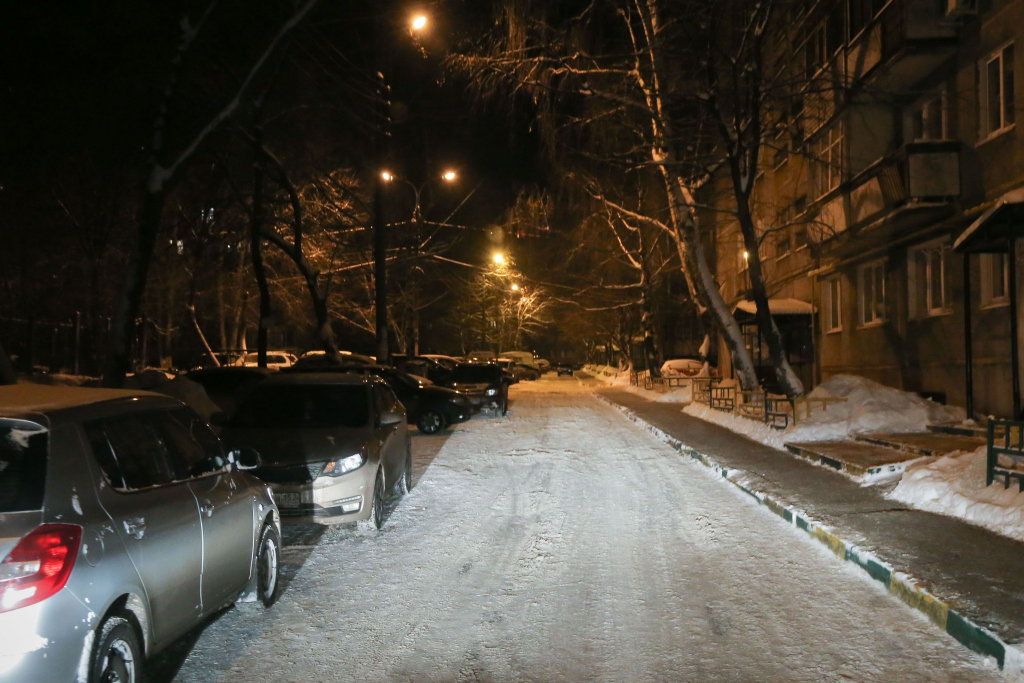уборка снега на улицах Нижнего Новгорода