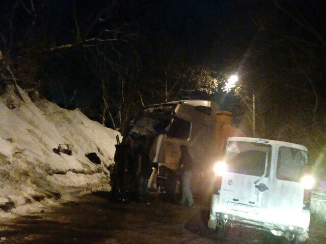авария на улице Лысогорской в Нижнем Новгороде 27 марта