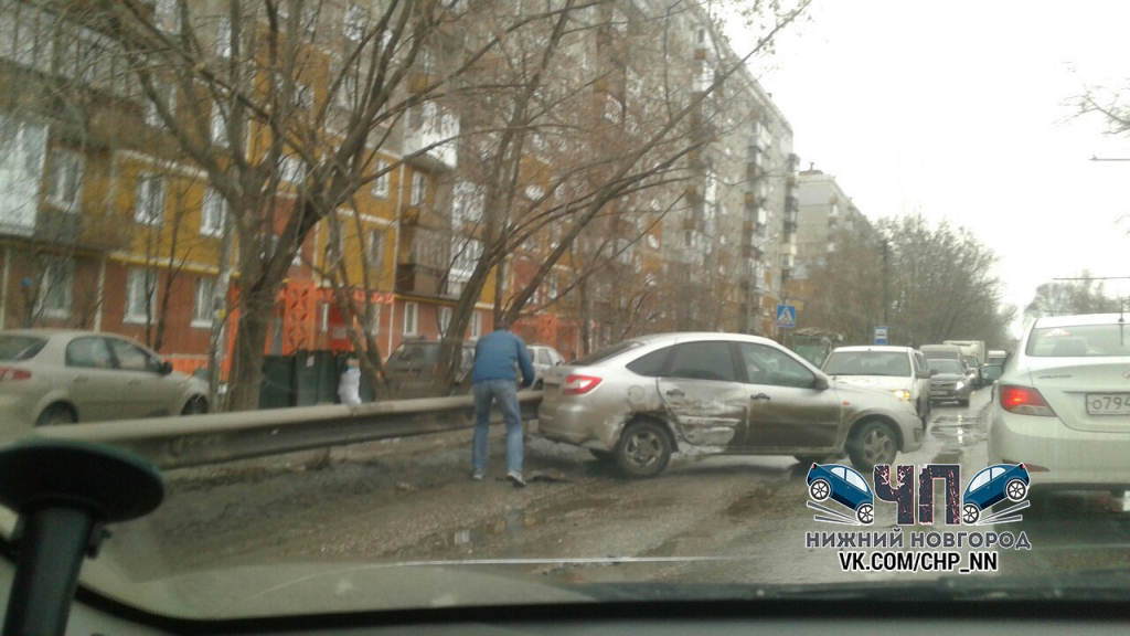 массовая авария на улице Гордеевская Нижнего Новгорода 2 марта 2018 года