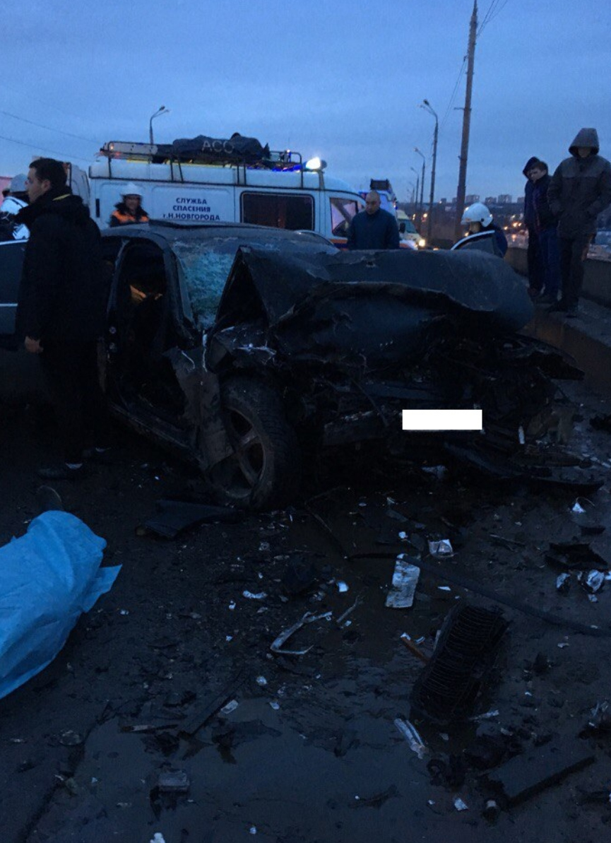 Авария на Мызинском мосту 1 апреля 