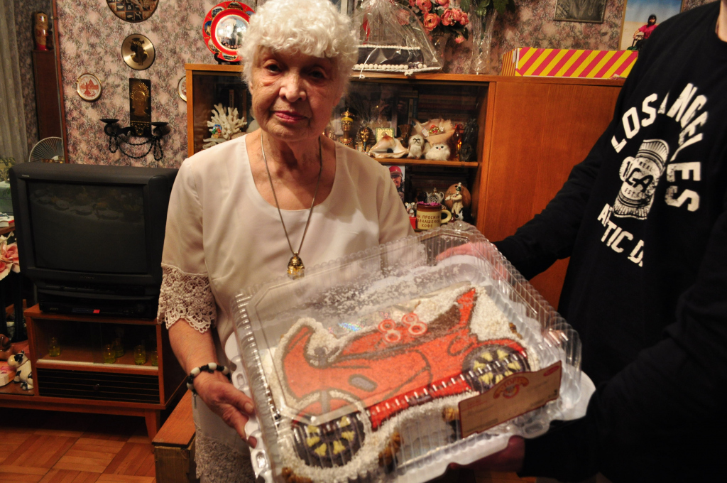 день рождения 88-летней байкерши Лии Клюйковой