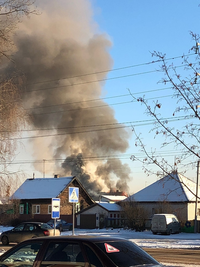 пожар в Семенове на улице Ломоносова 1 декабря