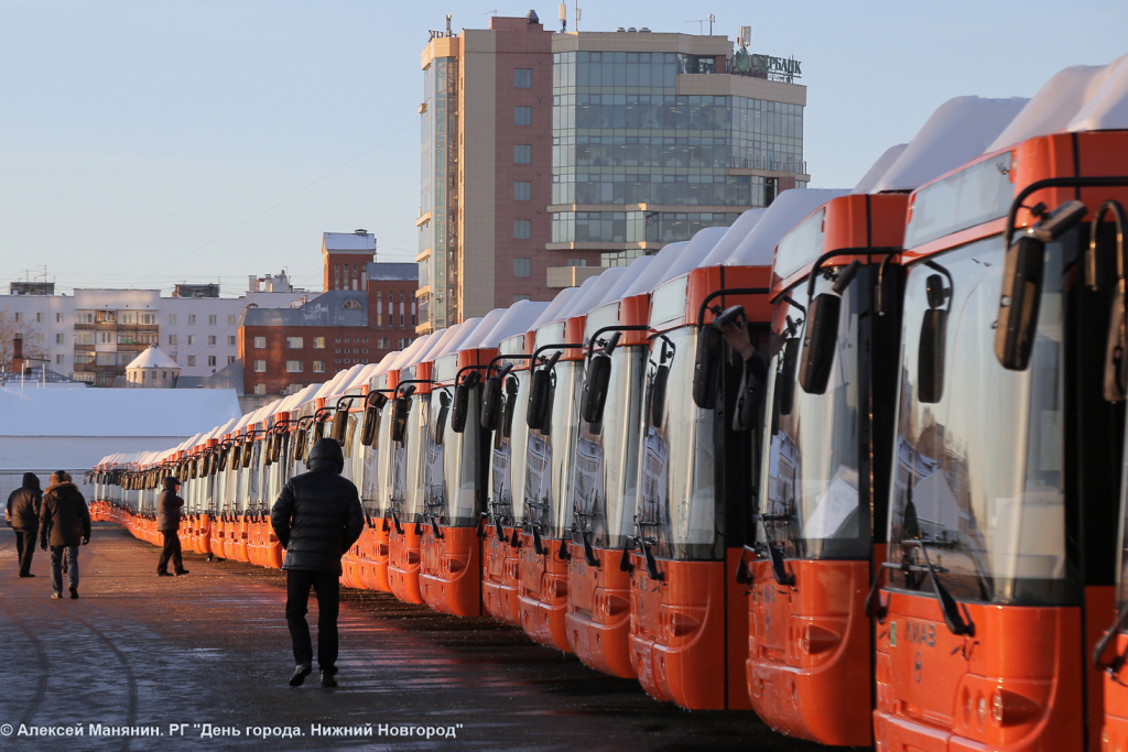 новые автобусы в Нижнем Новгороде