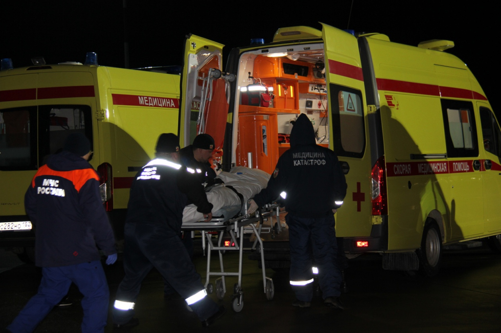 пятеро пострадавших от взрыва газа в Назрани доставлены в Нижний Новгород 19 февраля