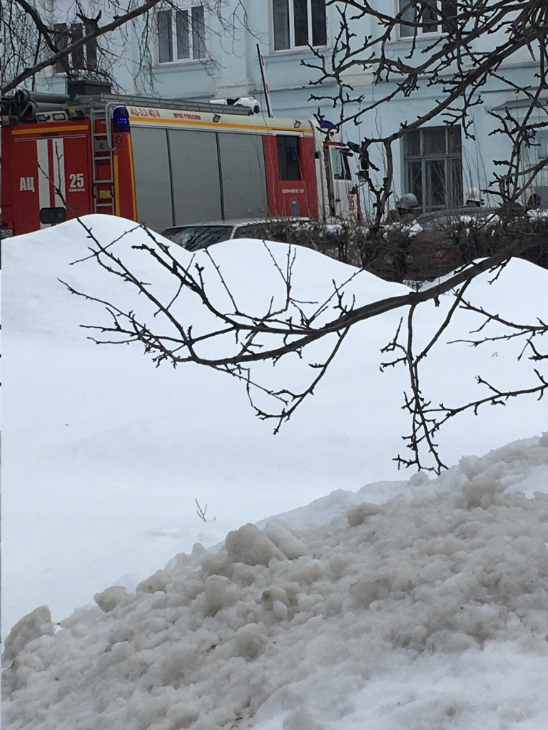 в механическом техникуме в Нижнем Новгороде частично рухнул потолок 26 февраля