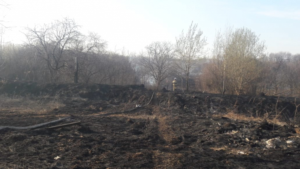 пожар в садоводческих товариществах Кстовского района 22 апреля
