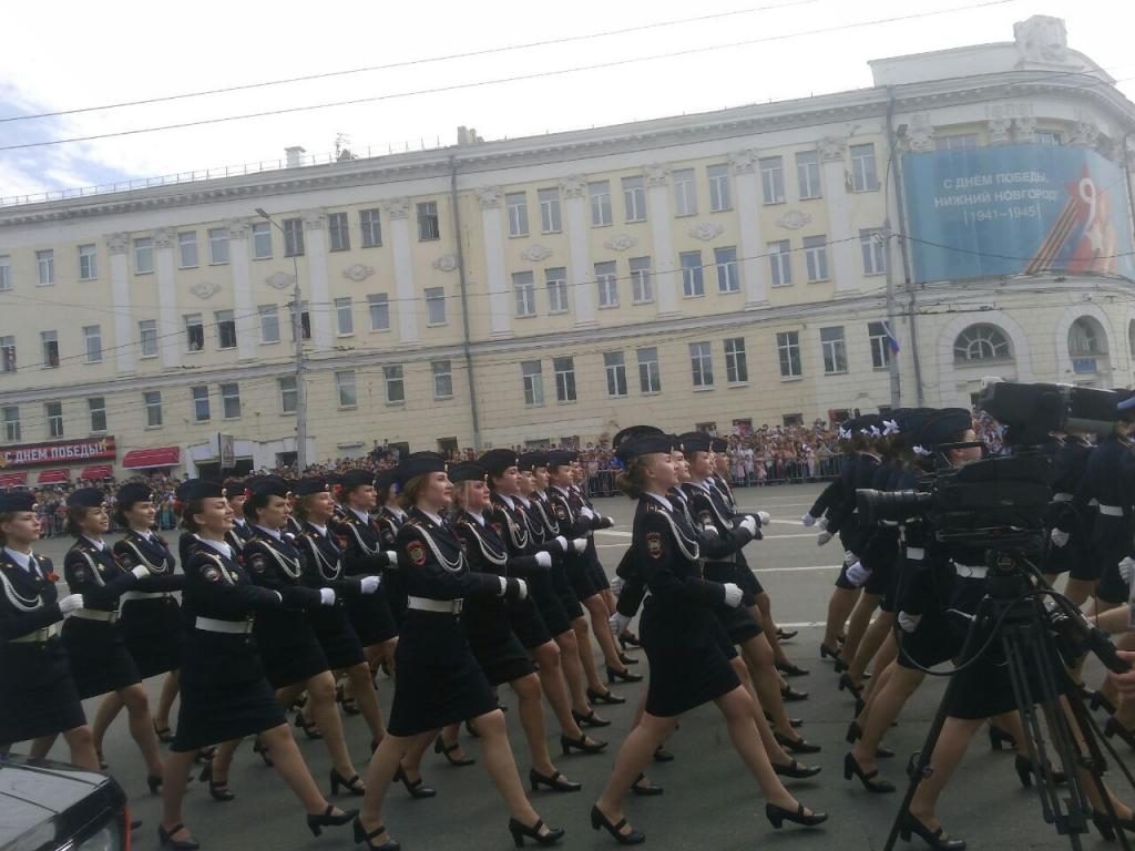 Нижний Новгород 9 мая Парад День Победы