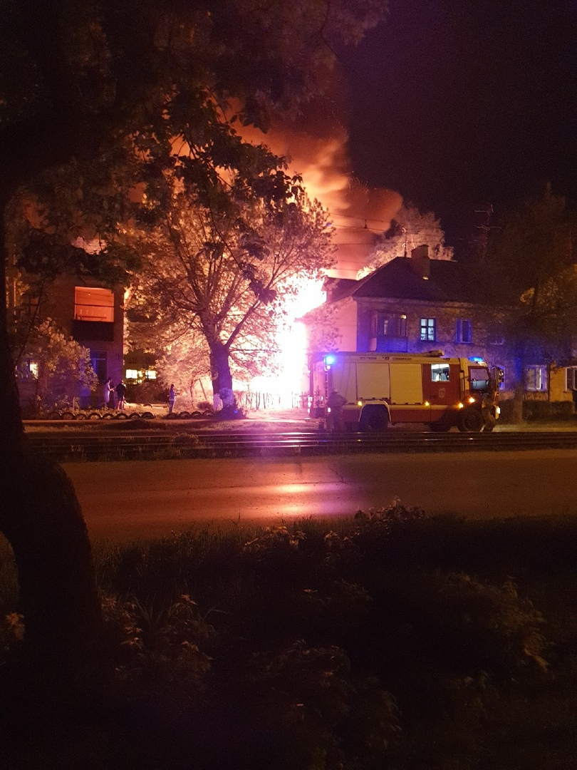 сараи горят на улице Вождей Революции Нижний Новгород 11 мая