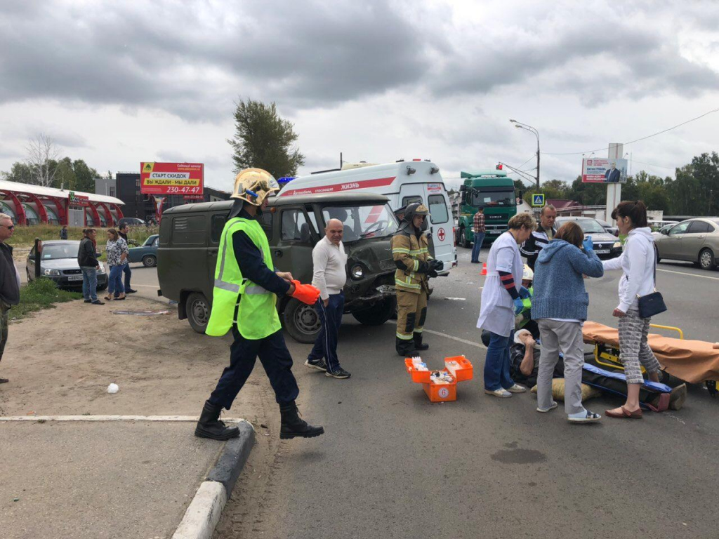 авария в Кстово на автостанции 31 июля