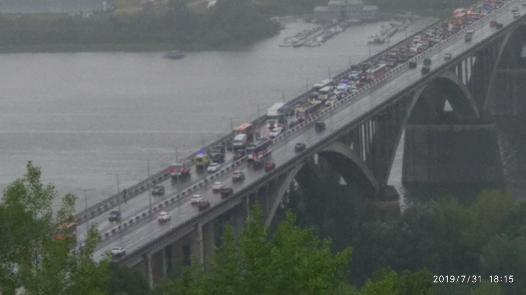 авария на Молтитовском Мосту Нижний Новгород 31 июля