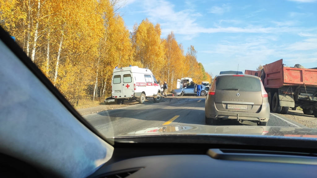 смертельная авария на трассе в Павлово Нижегородской области 4 октября
