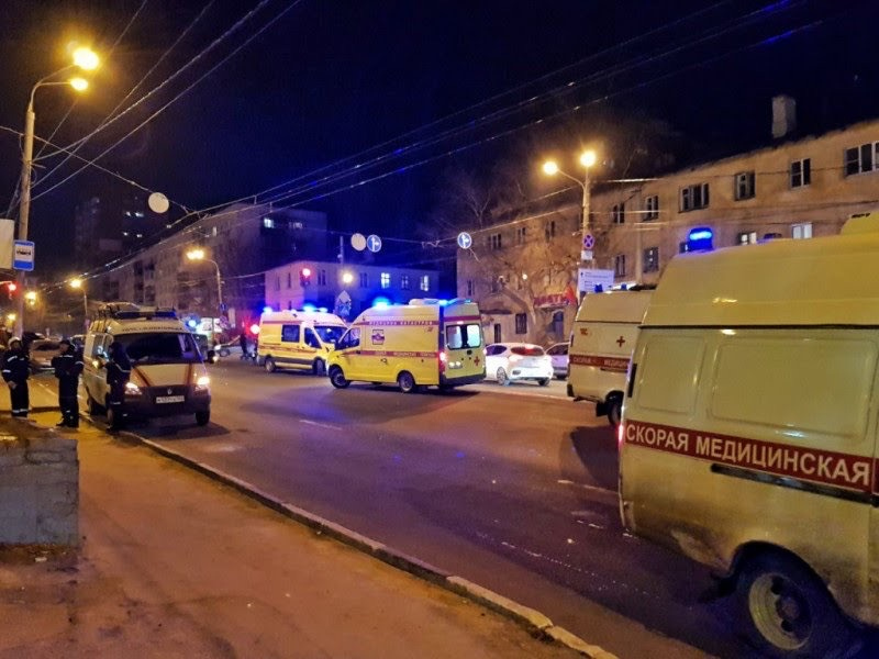 авария на перекрестке Ванеева и Панина 27 декабря Нижний Новгород