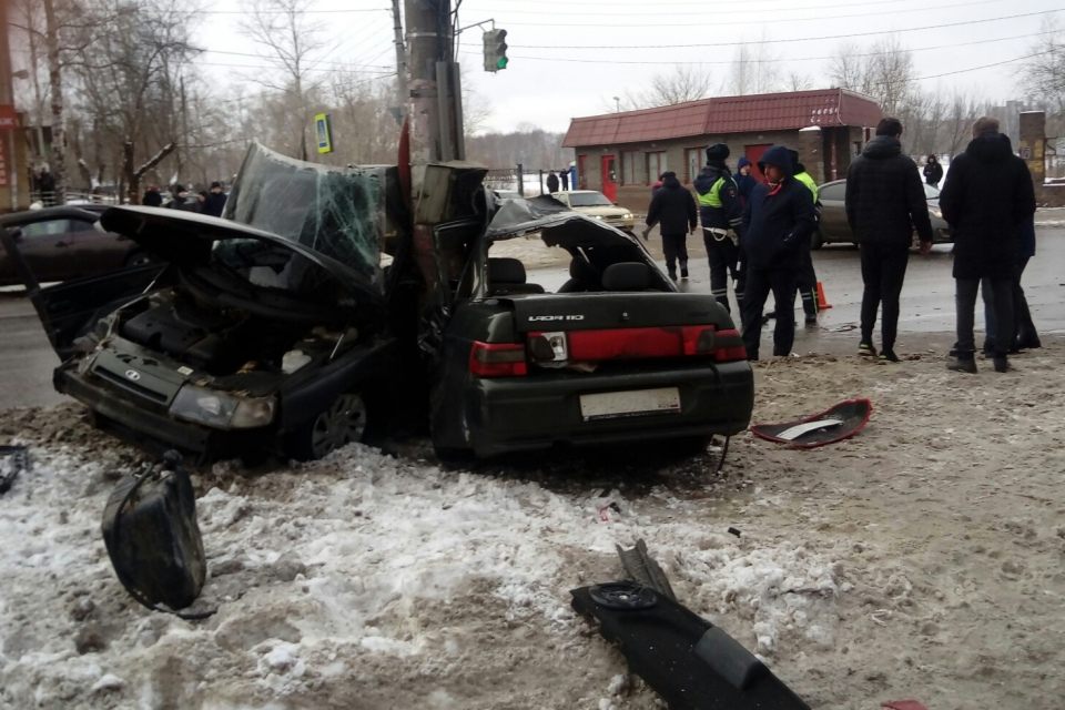 смертельная авария около Светлоярского озеро Нижний Новгород 11 января 