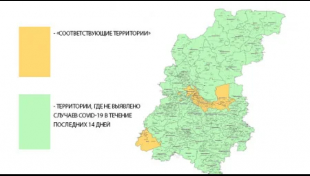 Карта заражения коронавирусом в Нижегородской области