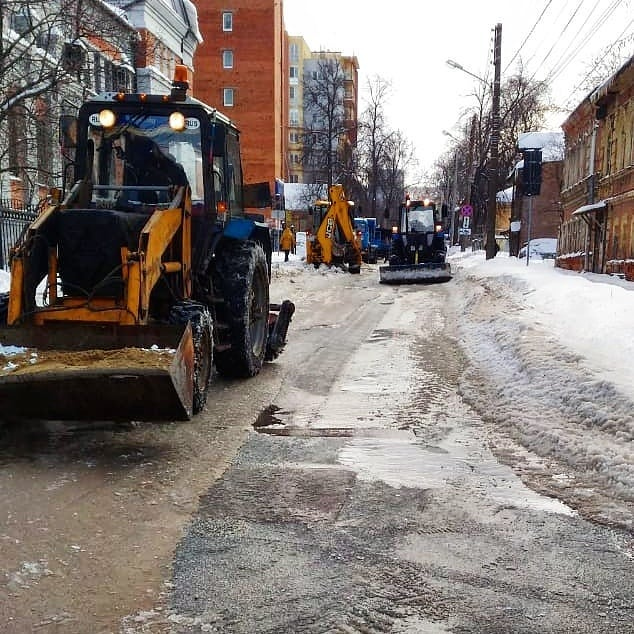 Прорыв трубопровода с холодной водой произошел на улице Гоголя в центре Нижнего Новгорода