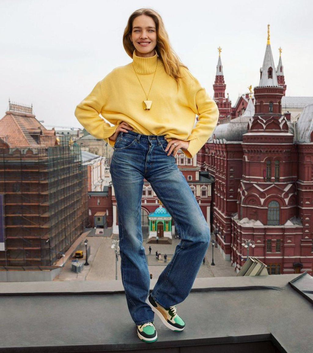 модель Наталья Водянова