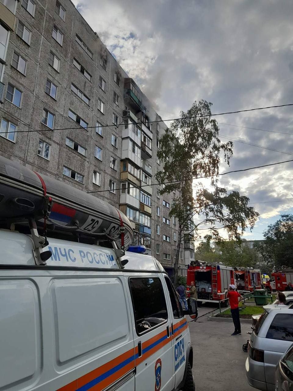 В Нижнем Новгороде сгорели балконы жилой многоэтажки | 20.07.2022 | Нижний  Новгород - БезФормата