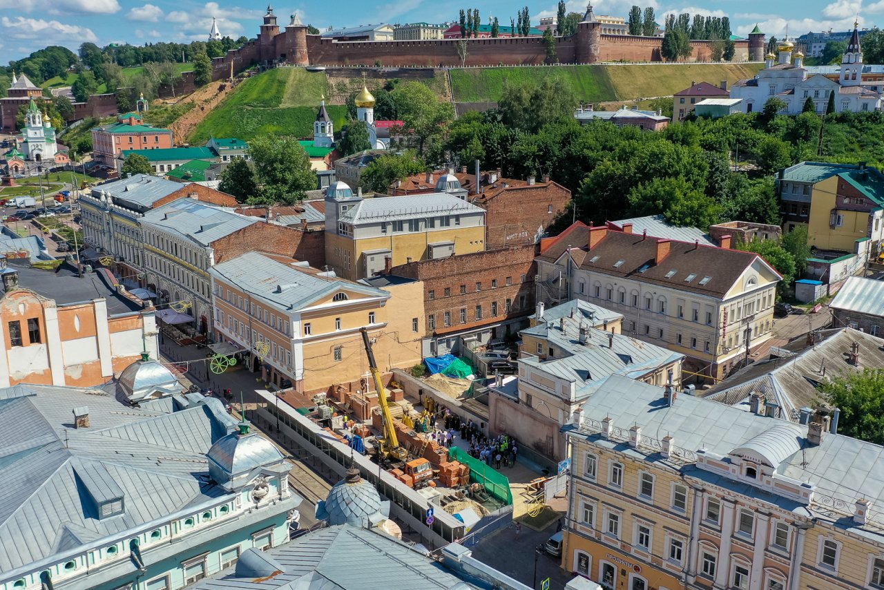 На Рождественской восстанавливают храм 17-го века, разрушенный большевиками