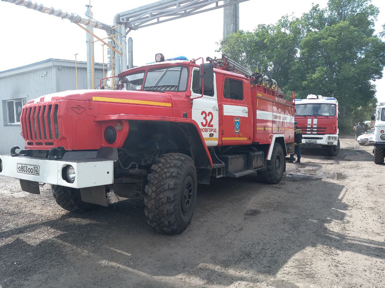 В Нижнем Новгороде загорелся цех на территории завода РУМО | 04.08.2022 |  Нижний Новгород - БезФормата