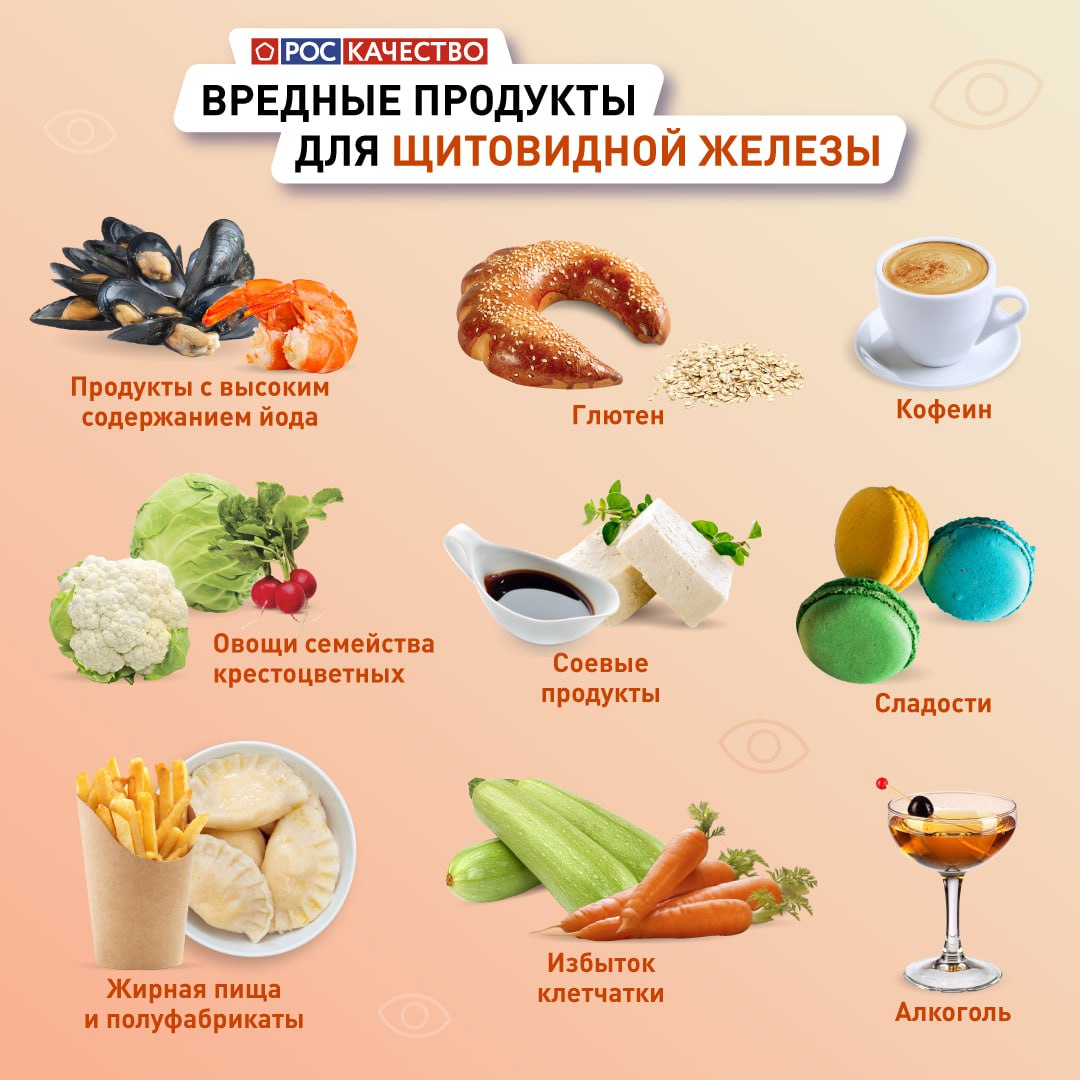 Эти продукты убьют вашу щитовидку: не ешьте ни в коем случае | 08.05.2024 |  Нижний Новгород - БезФормата