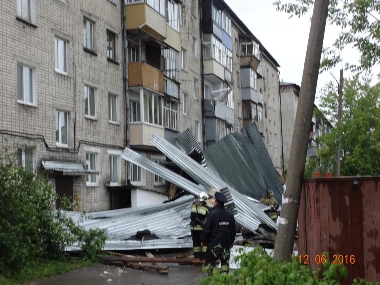 Ураган в Нижнем Новгороде 28 июня