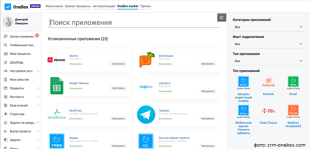 crm система
