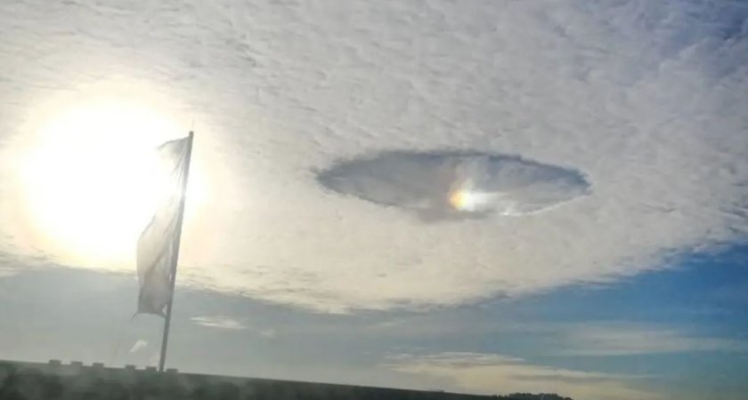 Метеорологи назвали причину необычных облаков в Нижнем Новгороде 10 ноября