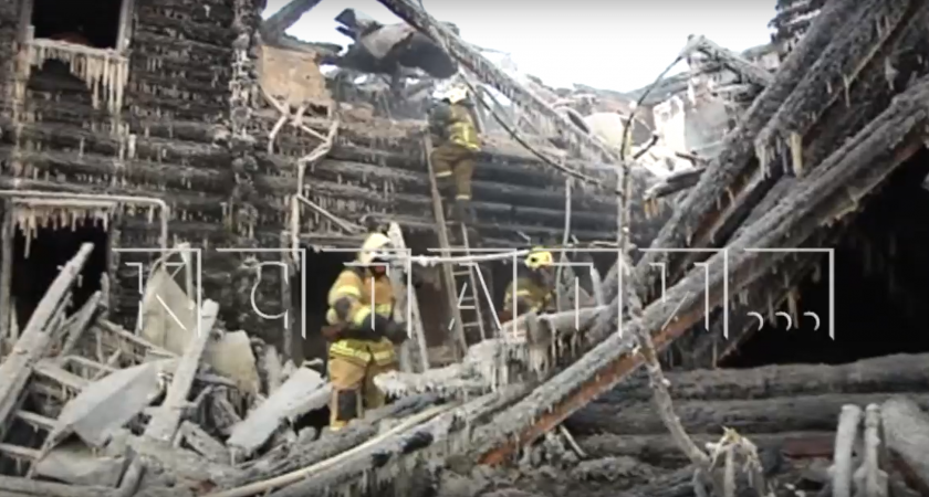 Отключение тепла в -30 закончилось сильным пожаром в Нижнем Новгороде 